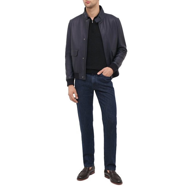 Поло из кашемира и шелка Zilli  MBU-PZ082-VAWA1/ML01 Фото 3