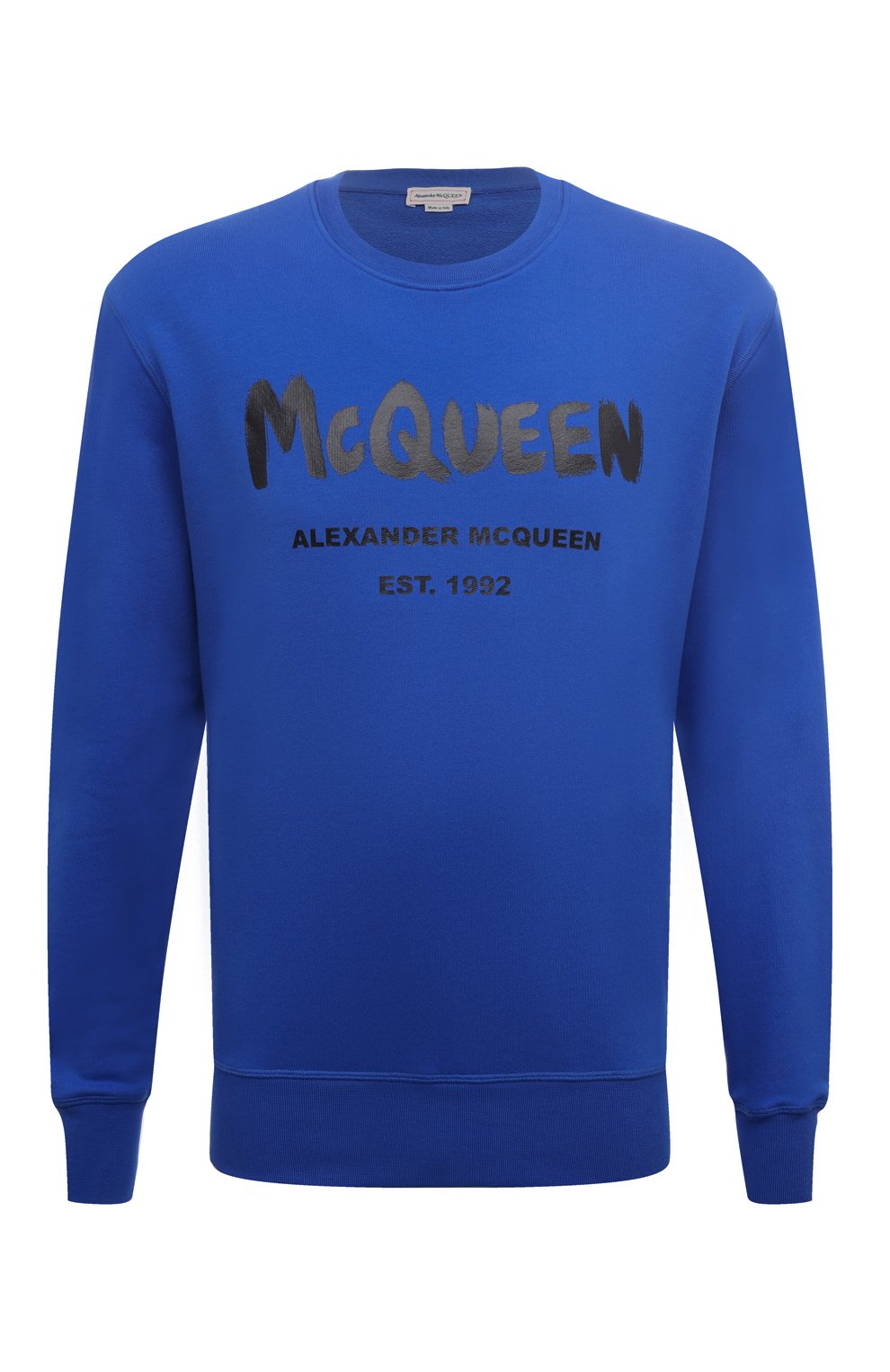 Хлопковый свитшот Alexander McQueen 688713QTZ81