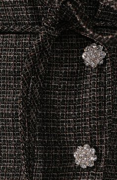 Женское пальто с поясом GANNI черного цвета, арт. F4172 | Фото 5 (Рукава: Длинные; Материал внешний: Синтетический материал, Вискоза; Материал подклада: Синтетический материал; Длина (верхняя одежда): Длинные; 1-2-бортные: Однобортные; Статус проверки: Проверена категория)