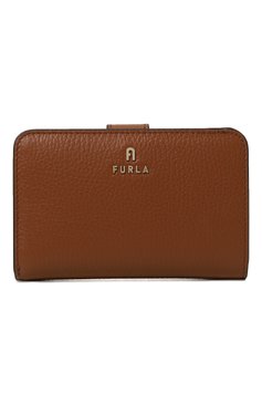 Женские кожаное портмоне FURLA коричневого цвета, арт. WP00314/HSF000 | Фото 1 (Материал: Натуральная кожа)