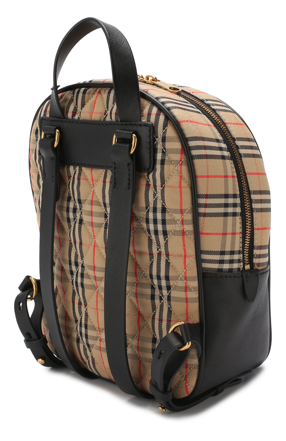 Женский текстильный рюкзак BURBERRY бежевого цвета, арт. 8004653 | Фото 3 (Размер: mini; Материал: Текстиль; Стили: Кэжуэл; Статус проверки: Проверена категория)