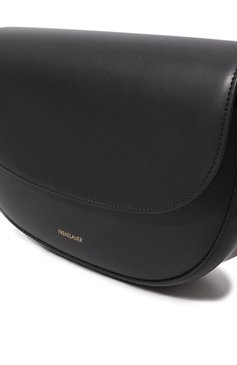 Женская сумка swing small FRENZLAUER черного цвета, арт. SWING/BLACK | Фото 3 (Сумки-технические: Сумки через плечо; Материал: Натуральная кожа; Ремень/цепочка: На ремешке; Размер: small)