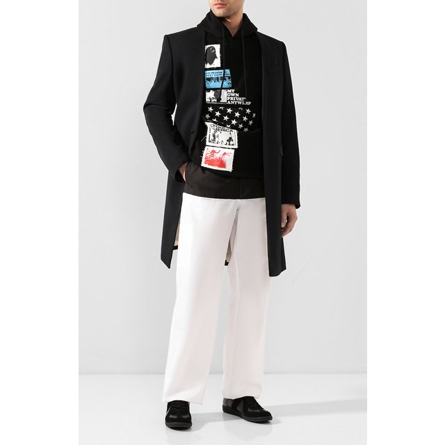 фото Комбинированные брюки raf simons