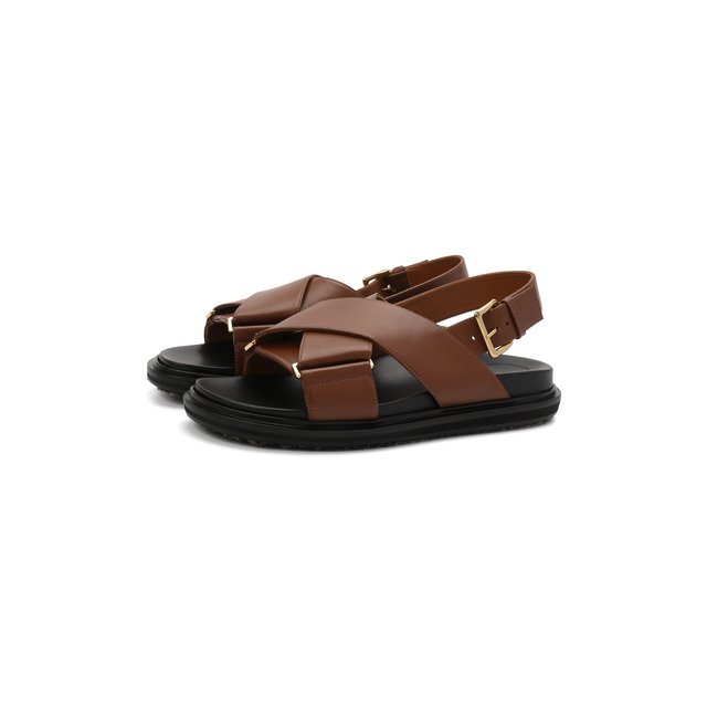 фото Кожаные сандалии marni