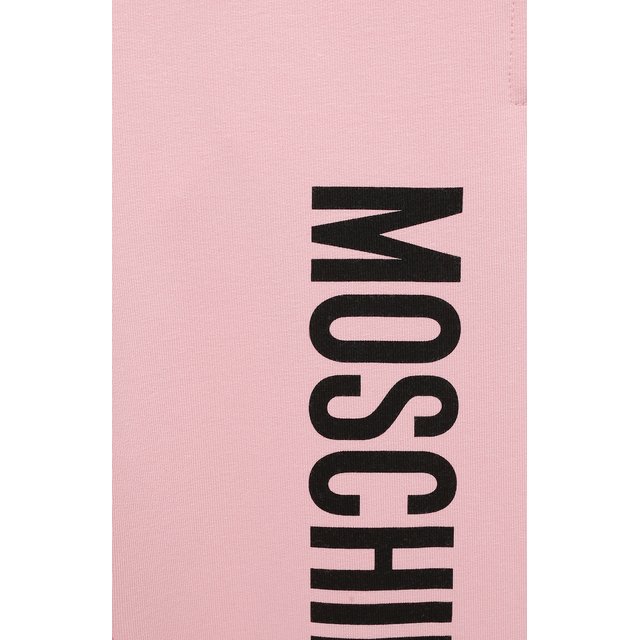 Хлопковые джоггеры Moschino HQP02Y/LDA27/4A-8A Фото 3