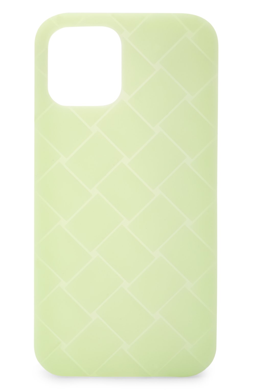 Чехол для iphone 12 pro BOTTEGA VENETA светло-зеленого цвета, арт. 660313/V0EY0 | Фото 1 (Региональные ограничения белый список (Axapta Mercury): Не проставлено; Нос: Не проставлено; Материал: Пластик)