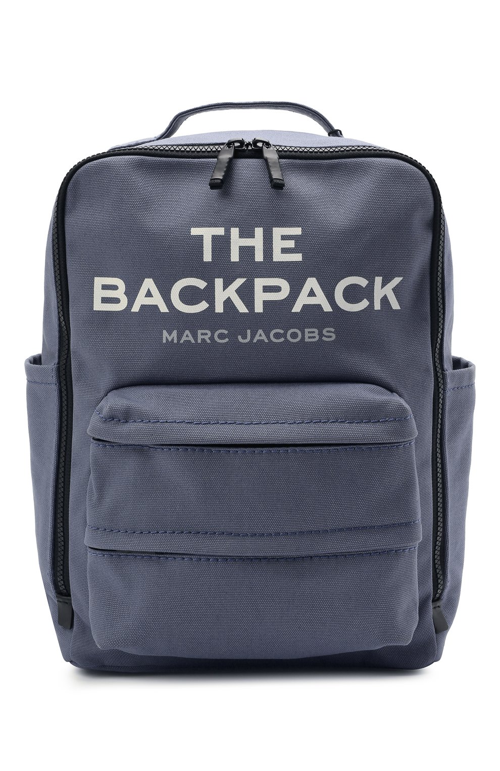 Женский рюкзак MARC JACOBS (THE) тёмно-голубого цвета, арт. H301M06SP21 | Фото 1 (Размер: medium; Материал: Текстиль; Стили: Кэжуэл)
