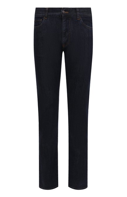 Мужские джинсы CANALI темно-синего цвета по цене 29950 руб., арт. 91700/PD00018 | Фото 1