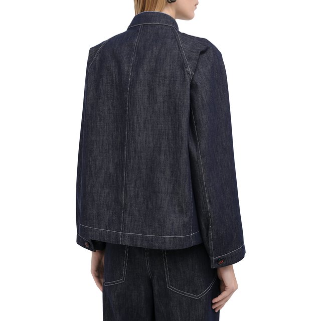 Жакет из хлопка и шерсти Giorgio Armani  0WHGG0I4/T01VP Фото 5