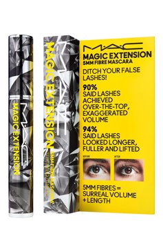Тушь для ресниц magic extension mascara, оттенок extensive black MAC  цвета, арт. SNH8-01 | Фото 2
