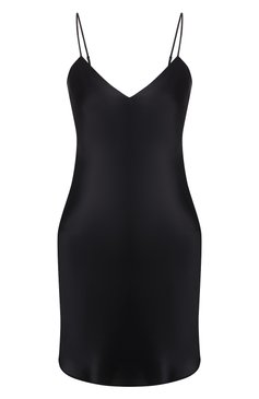 Женская шелковая сорочка SIMONE PERELE черного цвета, арт. 15B940 | Фото 1 (Материал внешний: Шелк; Региональные ограничения белый список (Axapta Mercury): RU)