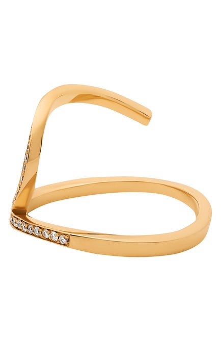Женские кольцо REPOSSI бесцветного цвета, арт. RG/LC1A | Фото 2 (Драгоценные камни: Бриллианты; Материал сплава: Розовое золото)
