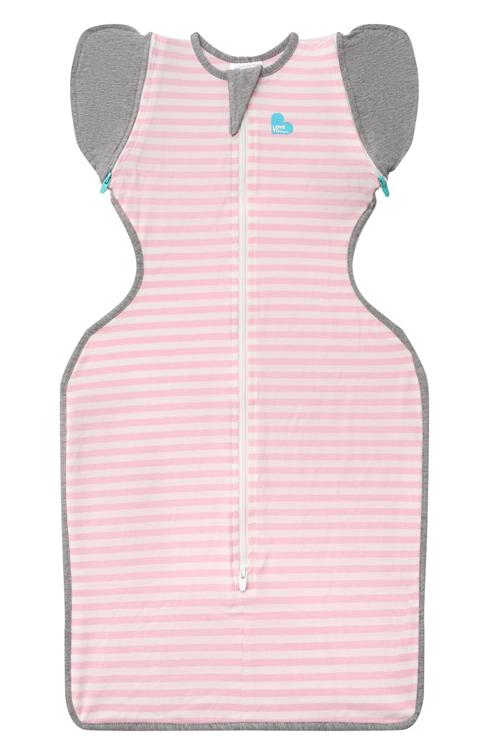 Детский комбинезон-мешок переходного этапа LOVE TO DREAM розового цвета, арт. L20 01 002 PK M | Фото 1 (Материал внешний: Хлопок)