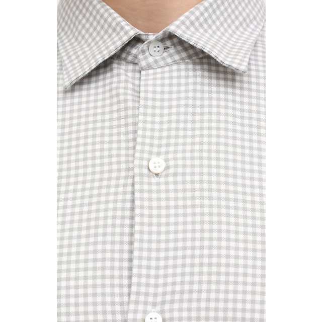 фото Хлопковая рубашка loro piana