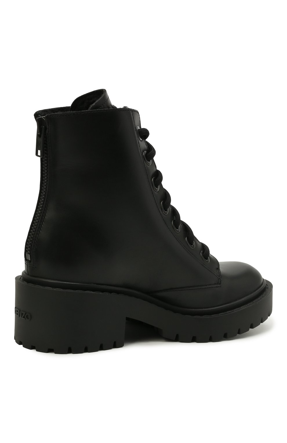 Кожаные ботинки Pike Kenzo FA62BT341L63, цвет чёрный, размер 37 - фото 3