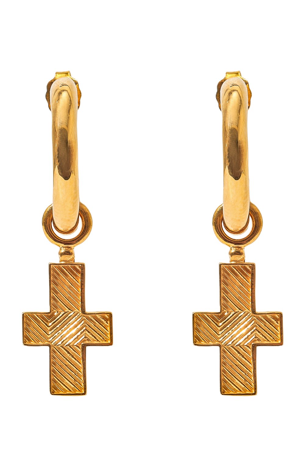 Женские серьги fima COPINE JEWELRY золотого цвета, арт. FIMA | Фото 3 (Материал: Серебро)