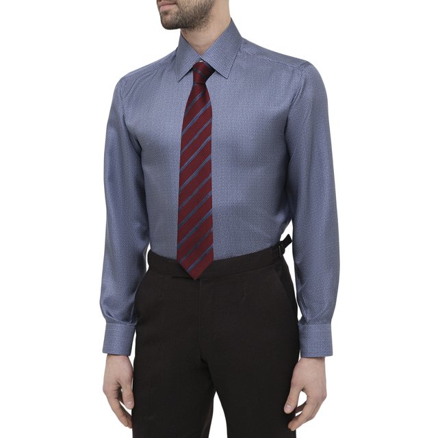 Шелковая сорочка Brioni  RCB40N/P007R Фото 4