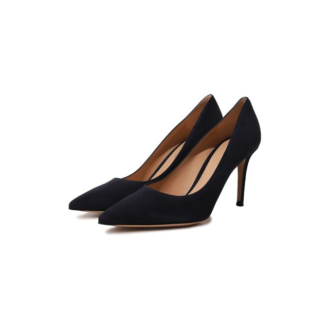 Замшевые туфли Gianvito 85 Gianvito Rossi G24580.85RIC.CAMDENI