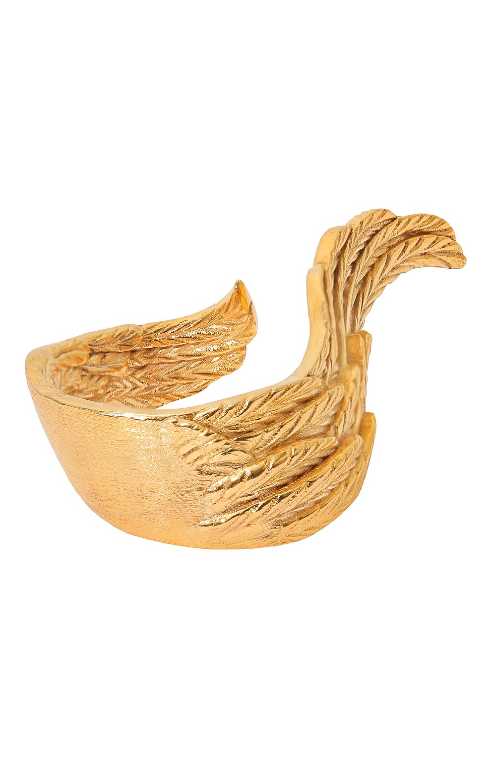 Женское кольцо-крыло drowning to embra CAVIAR JEWELLERY золотого цвета, арт. DTE010 | Фото 1 (Материал: Металл)