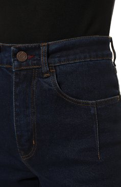 Женские джинсы BLCV темно-синего цвета, арт. 102DSHMS043_IB | Фото 5 (Кросс-КТ: Деним; Длина (брюки, джинсы): Стандартные; Силуэт Ж (брюки и джинсы): Прямые; Материал сплава: Проставлено; Материал внешний: Хлопок; Драгоценные камни: Проставлено; Стили: Кэжуэл)