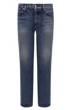Женские джинсы TANAKA синего цвета, арт. ST-107/VINTAGE BLUE | Фото 1 (Кросс-КТ: Деним; Длина (брюки, джинсы): Стандартные; Силуэт Ж (брюки и джинсы): Расклешенные; Материал внешний: Хлопок, Деним; Детали: Потертости; Стили: Кэжуэл)