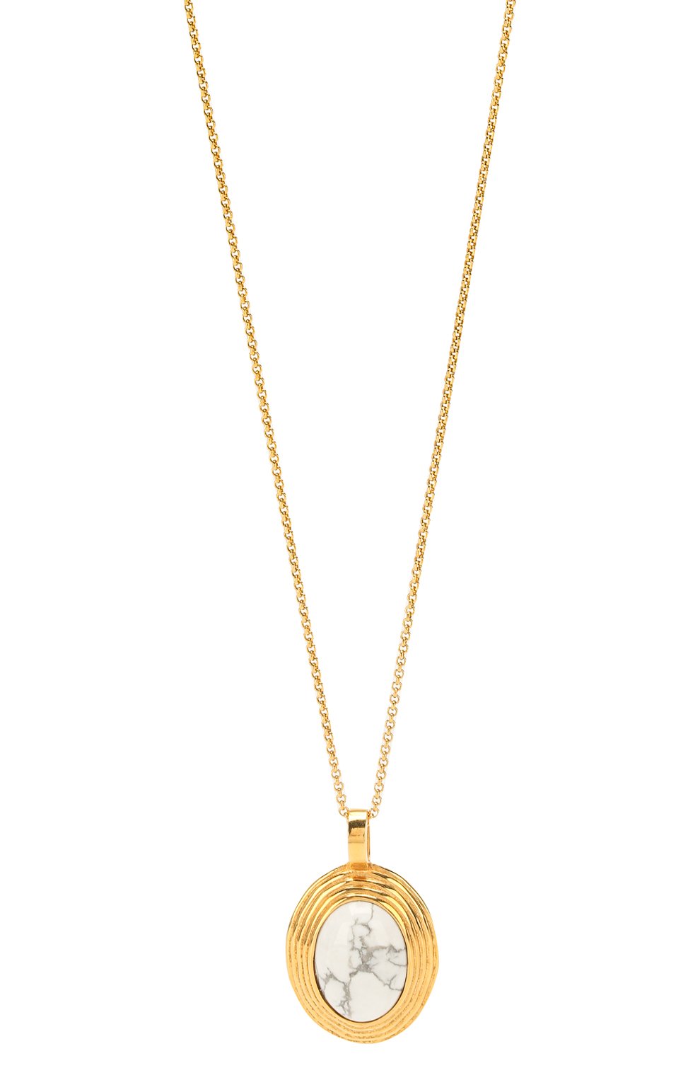 Женская подвеска mark COPINE JEWELRY белого цвета, арт. MARKH | Фото 2 (Материал: Металл)