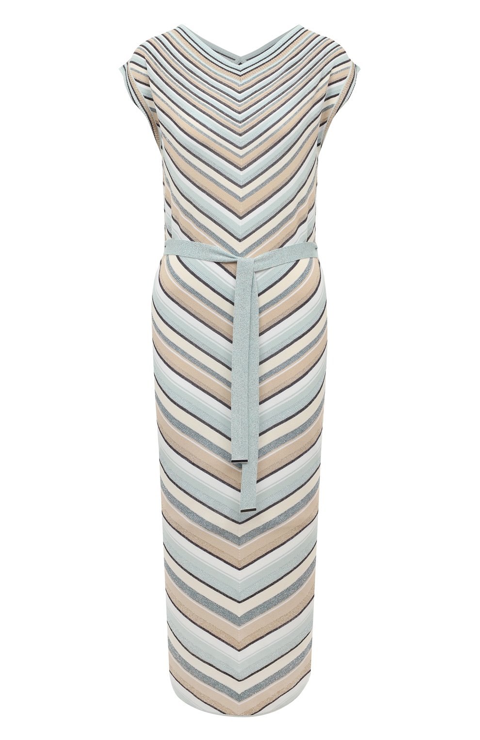 Платье из вискозы D.Exterior голубого цвета