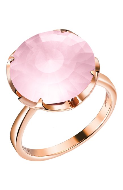 Женские кольцо CHOPARD бесцветного цвета, арт. 829208-5010 | Фото 1 (Материал сплава: Розовое золото; Драгоценные камни: Другие)