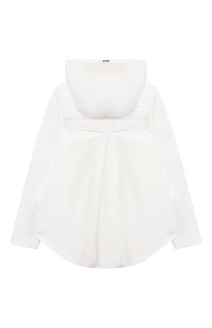 Детская стеганая куртка HERNO белого цвета, арт. GI0045G/20045/4A-8A | Фото 2 (Материал внешний: Синтетический материал; Рукава: Длинные; Материал подклада: Синтетический материал; Кросс-КТ: Ветровка, Сезон: демисезон; Региональные ограничения белый список (Axapta Mercury): RU; Ростовка одежда: 6 лет | 116 см, 8 лет | 128 см)