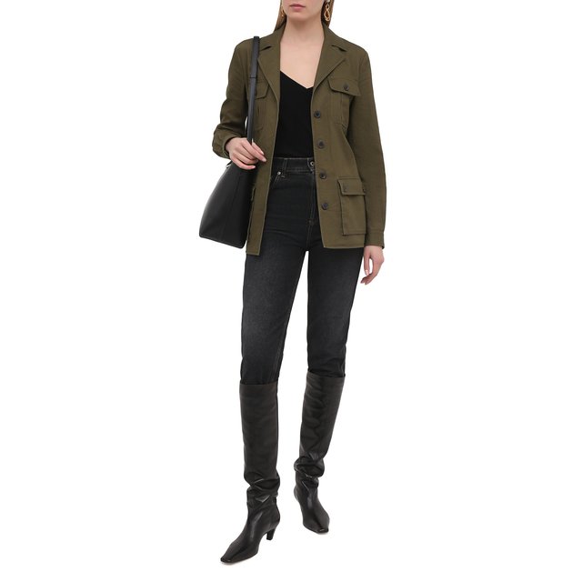 фото Хлопковая куртка saint laurent