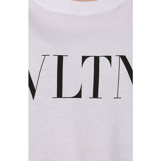 фото Хлопковая футболка valentino