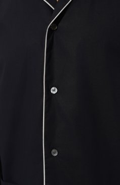 Мужская хлопковая пижама FRETTE темно-синего цвета, арт. 22200824 00F 00696 | Фото 7 (Рукава: Длинные; Длина (брюки, джинсы): Стандартные; Re-sync: On; Кросс-КТ: домашняя одежда; Длина (для топов): Стандартные; Материал сплава: Проставлено; Материал внешний: Хлопок; Драгоценные камни: Проставлено)