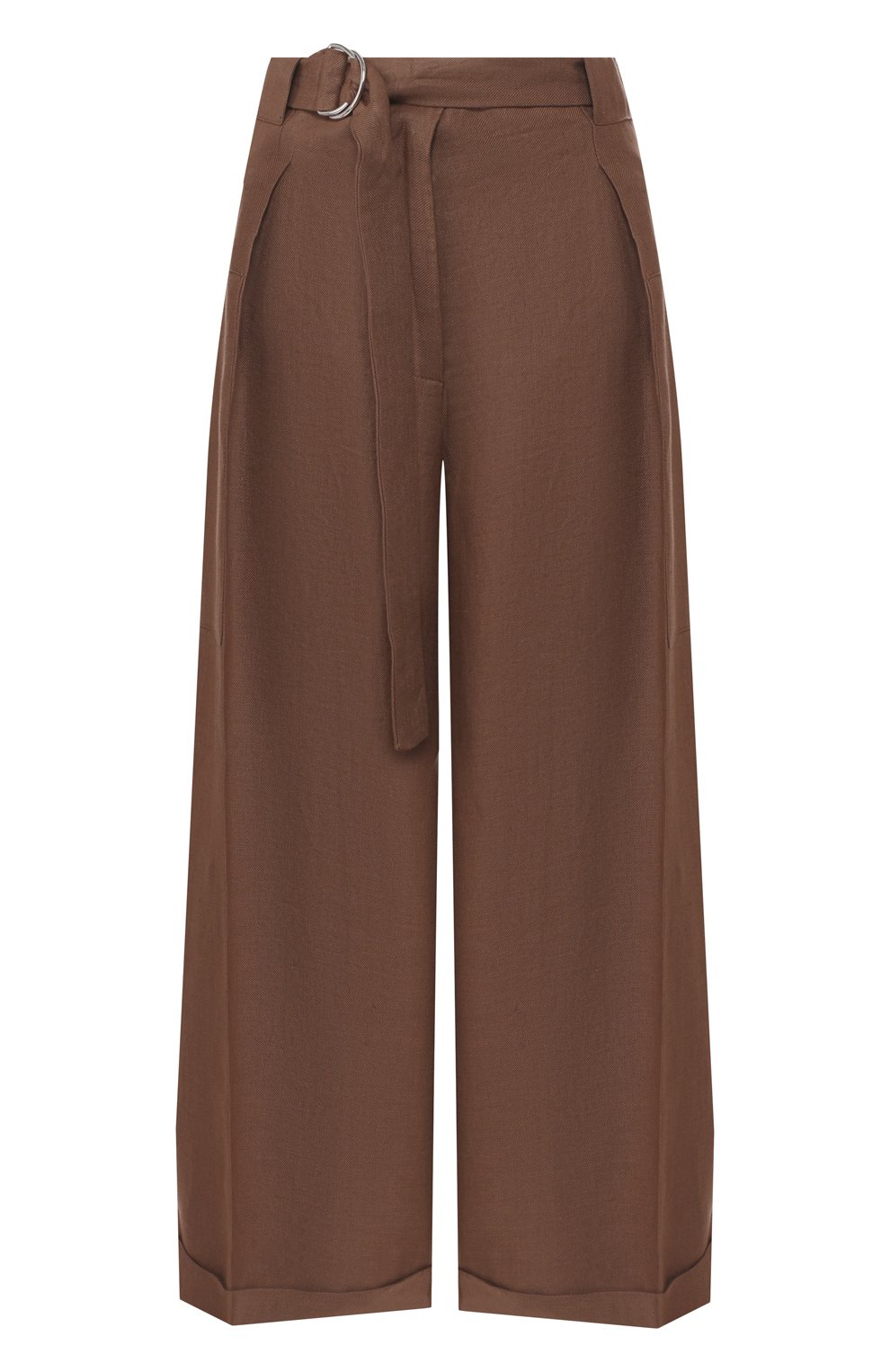 Женский коричневый льняные кюлоты TELA купить в интернет-магазине ЦУМ ...