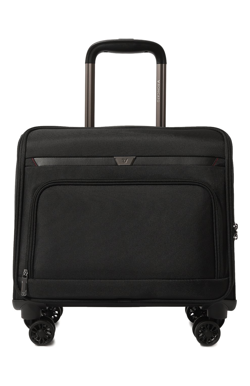 Мужской дорожный чемодан biz 4.0 small RONCATO черного цвета, арт. 41388801 | Фото 6 (Материал: Текстиль; Размер: large; Ограничения доставки: oversized)
