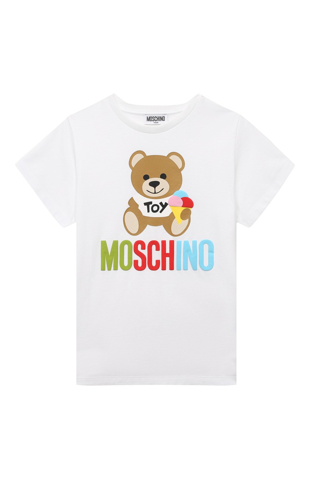 Хлопковая футболка Moschino HNM03T/LBA08/4-8