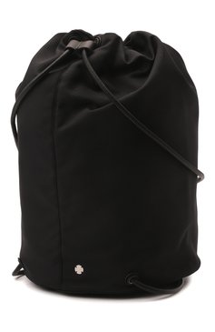 Женский рюкзак sporty THE ROW черного цвета, арт. W1296W256 | Фото 7 (Размер: medium; Материал: Текстиль; Стили: Кэжуэл)