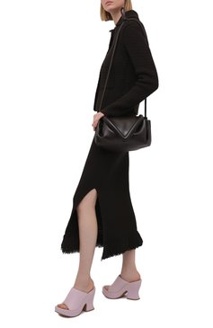 Женские кожаные мюли wedge BOTTEGA VENETA светло-розового цвета, арт. 658979/VBSD0 | Фото 2 (Подошва: Платформа; Каблук высота: Высокий; Материал внутренний: Натуральная кожа; Региональные ограничения белый список (Axapta Mercury): RU; Материал сплава: Проставлено; Каблук тип: Устойчивый; Драгоценные камни: Проставлено)