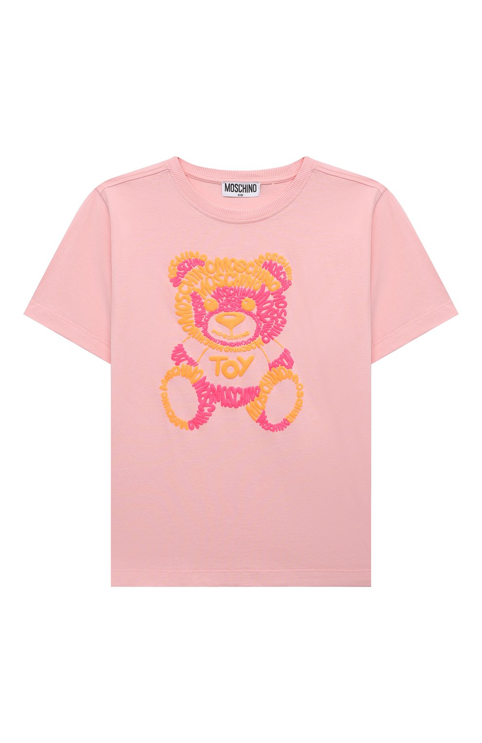 Хлопковая футболка Moschino HUM04C/LAA01/4-8