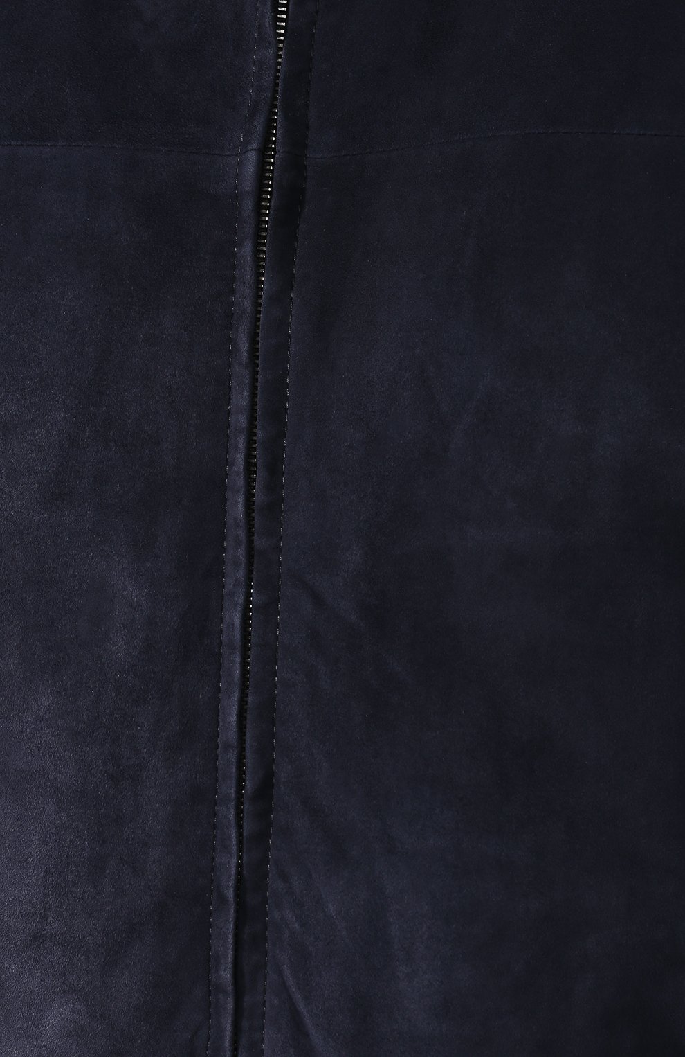 Мужской замшевый бомбер ANDREA CAMPAGNA темно-синего цвета, арт. A8T107/5214 | Фото 5 (Кросс-КТ: Куртка, бомбер; Материал внешний: Замша, Натуральная кожа; Рукава: Длинные; Материал внутренний: Не назначено; Принт: Без принта; Материал сплава: Проставлено; Мужское Кросс-КТ: Верхняя одежда, Кожа и замша; Драгоценные камни: Проставлено; Длина (верхняя одежда): Короткие; Материал подклада: Шелк; Стили: Кэжуэл)
