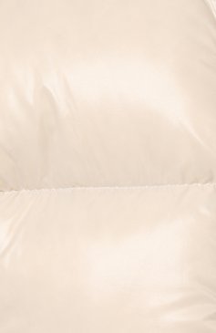 Женский пуховик BACON кремвого цвета, арт. ST0RM FURY | Фото 5 (Рукава: Длинные; Материал внешний: Синтетический материал; Кросс-КТ: Пуховик; Материал сплава: Проставлено; Стили: Спорт-шик; Материал подклада: Синтетический материал; Драгоценные камни: Проставлено; Длина (верхняя одежда): Короткие; Материал утеплителя: Пух и перо)
