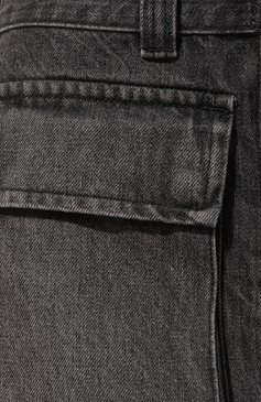 Женская джинсовая юбка HAIKURE темно-серого цвета, арт. HEW08069DF118L816S | Фото 5 (Кросс-КТ: Деним; Длина Ж (юбки, платья, шорты): Мини; Стили: Гранж; Женское Кросс-КТ: Юбка-одежда; Материал сплава: Проставлено; Материал внешний: Хлопок, Деним; Драгоценные камни: Проставлено)