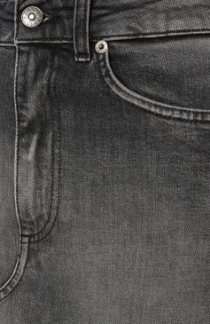 Женская джинсовая юбка DONDUP черно-белого цвета, арт. G526/DS0215D/FS1 | Фото 5 (Кросс-КТ: Деним; Стили: Гранж; Материал внешний: Хлопок, Деним; Длина Ж (юбки, платья, шорты): Макси)