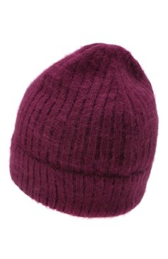 Женская шапка naomi CANOE бордового цвета, арт. 4702822 | Фото 2 (Материал: Текстиль, Шерсть; Статус проверки: Проверена категория)