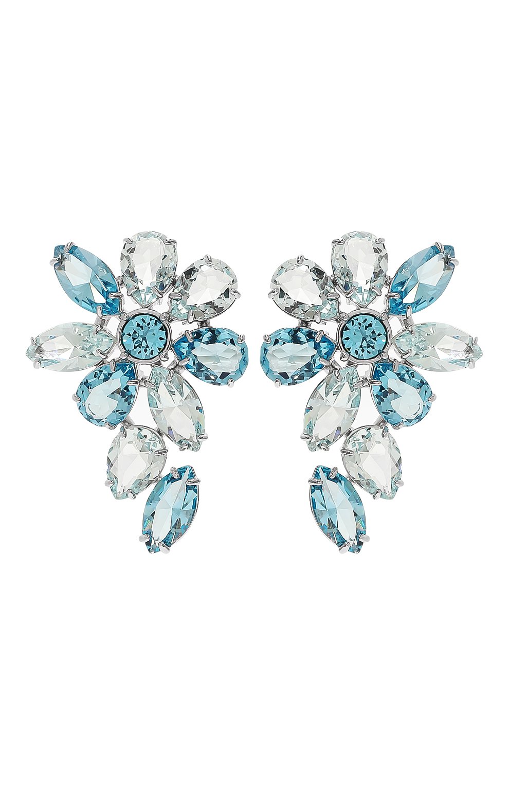 Женские голубые серьги gema SWAROVSKI купить в интернет-магазине ЦУМ ...