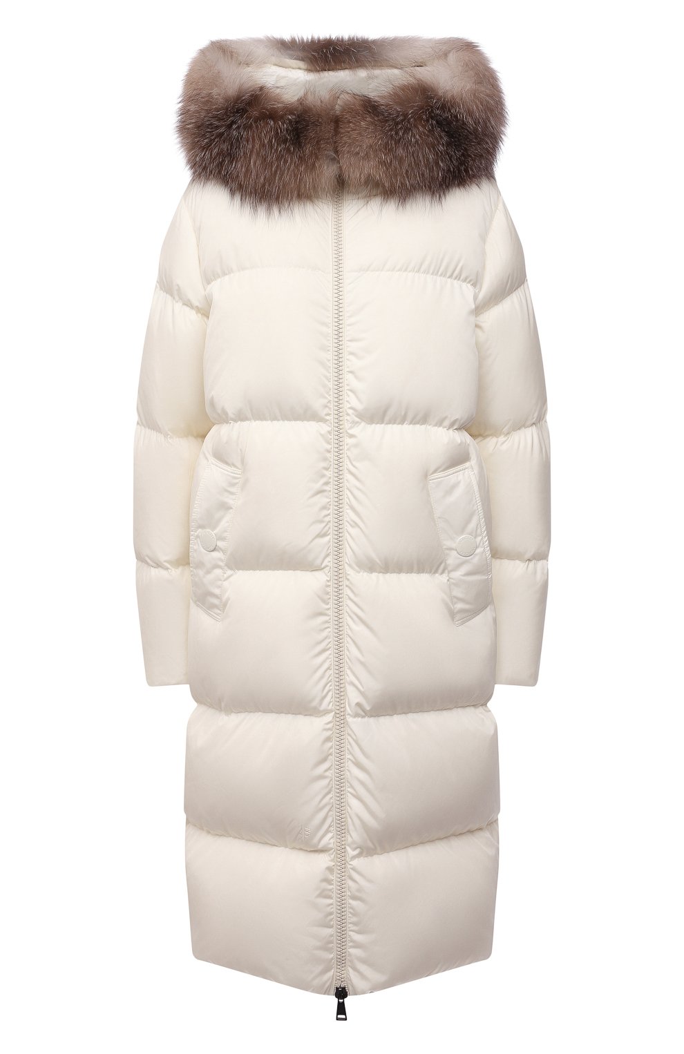 Женский белый пуховик cadinot MONCLER купить в интернет-магазине ЦУМ, арт.  G2-093-1C000-36-54155
