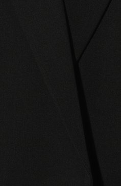 Женский двубортный жакет N21 черного цвета, арт. N2M/L061/3047 | Фото 5 (Материал внешний: Шерсть, Синтетический материал; Рукава: Длинные; Длина (для топов): Удлиненные; Материал сплава: Проставлено; 1-2-бортные: Однобортные; Драгоценные камни: Проставлено; Материал подклада: Вискоза; Женское Кросс-КТ: Жакет-одежда; Стили: Кэжуэл)