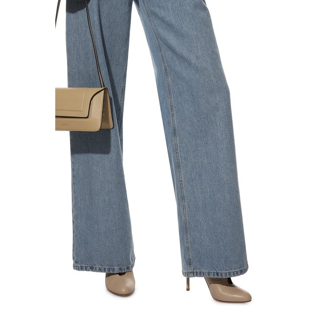 фото Кожаные ботильоны vamp gianvito rossi