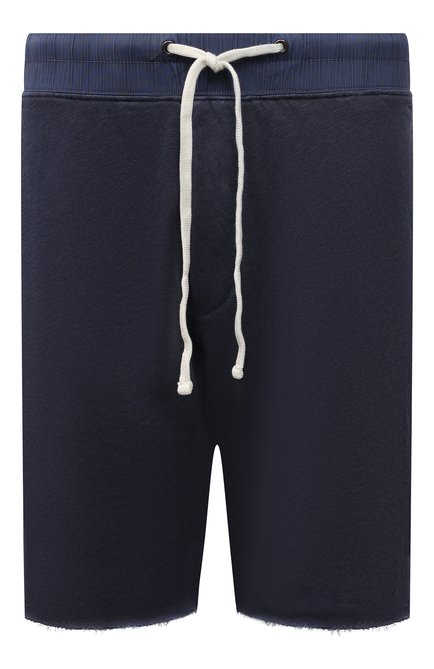 Мужские хлопковые шорты JAMES PERSE темно-синего цвета по цене 19100 руб., арт. MXA4238 | Фото 1