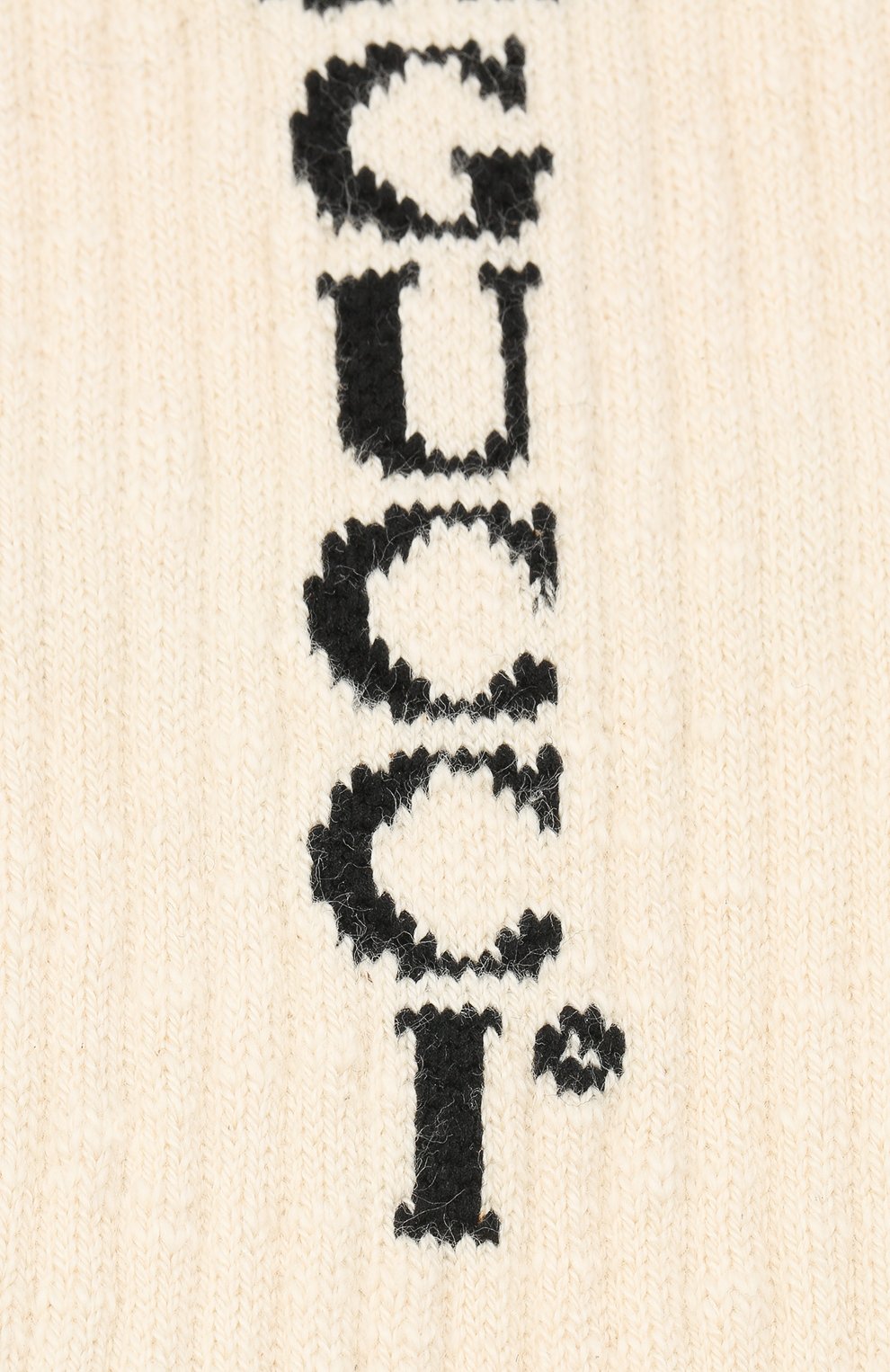 Мужские хлопковые носки GUCCI кремвого цвета, арт. 626289/4G157 | Фото 2 (Кросс-КТ: бельё; Региональные ограничения белый список (Axapta Mercury): RU; Материал внешний: Хлопок)