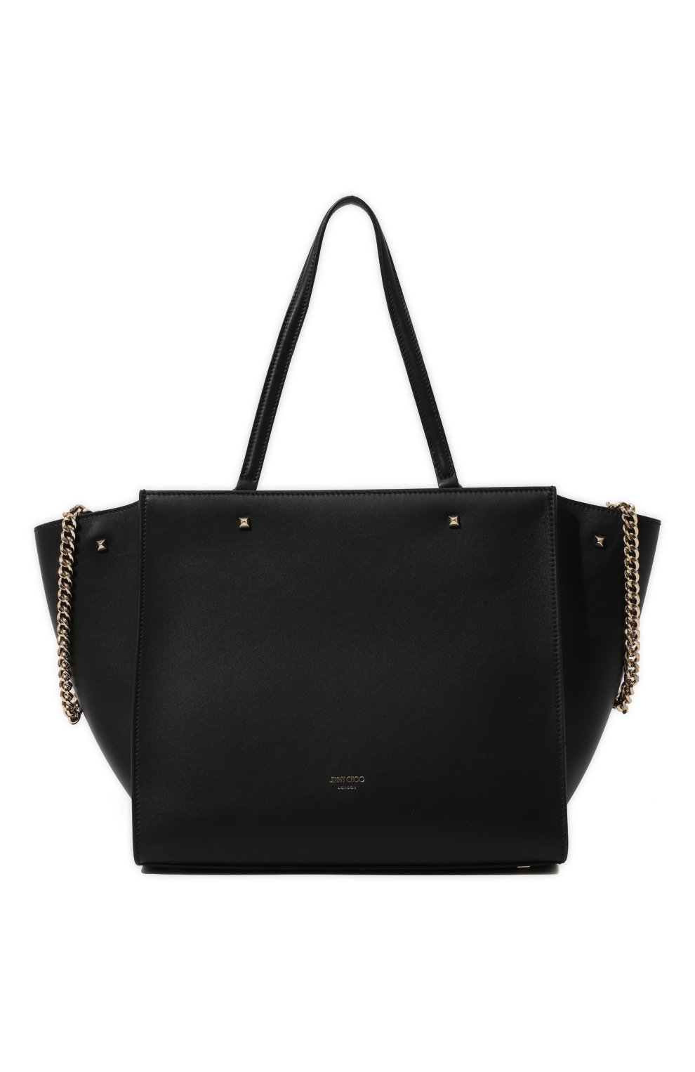 Женский сумка-тоут varenne JIMMY CHOO черного цвета, арт. VARENNETOTEBAGDAW | Фото 6 (Сумки-технические: Сумки-шопперы; Размер: medium; Материал: Натуральная кожа)